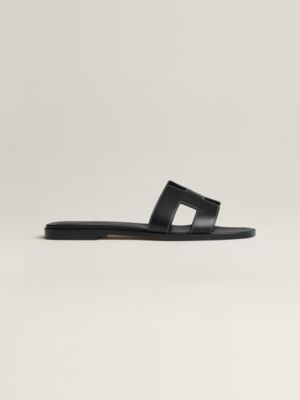 Black - Oran - Hermès women's shoes & leather footwear | Hermès USA